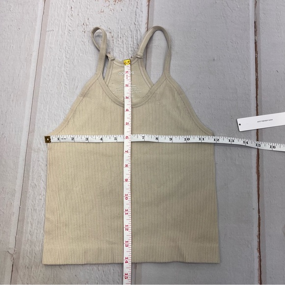 NWT Women's Crop  Washed Seamless Rib-Knit Camisole Crop Tank Tops SIZE XS/S - Picture 14 of 17